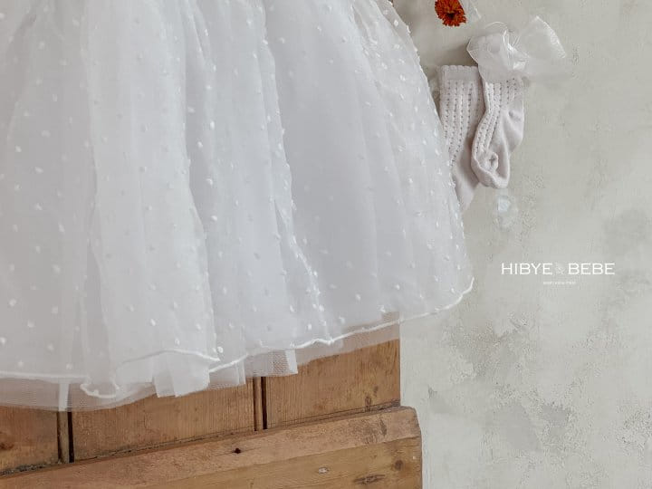 Hi Byebebe - Korean Baby Fashion - #babyoutfit - Bebe Alina Snow Flower One-Piece - 8