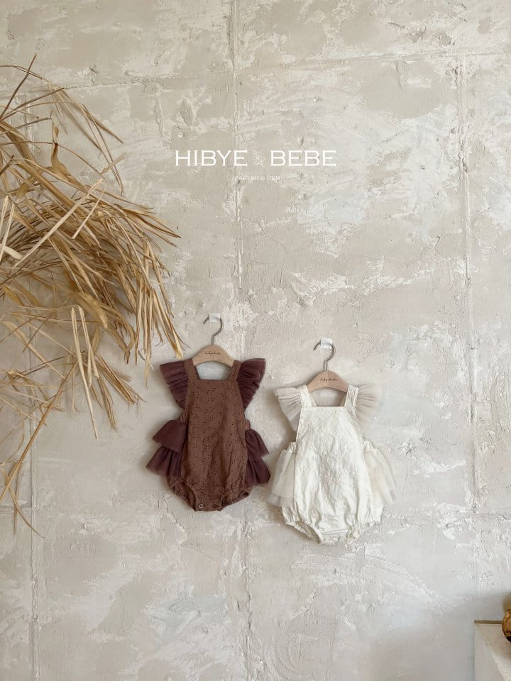 Hi Byebebe - Korean Baby Fashion - #babyootd - Bebe Pure Embroidery Dungarees  - 4