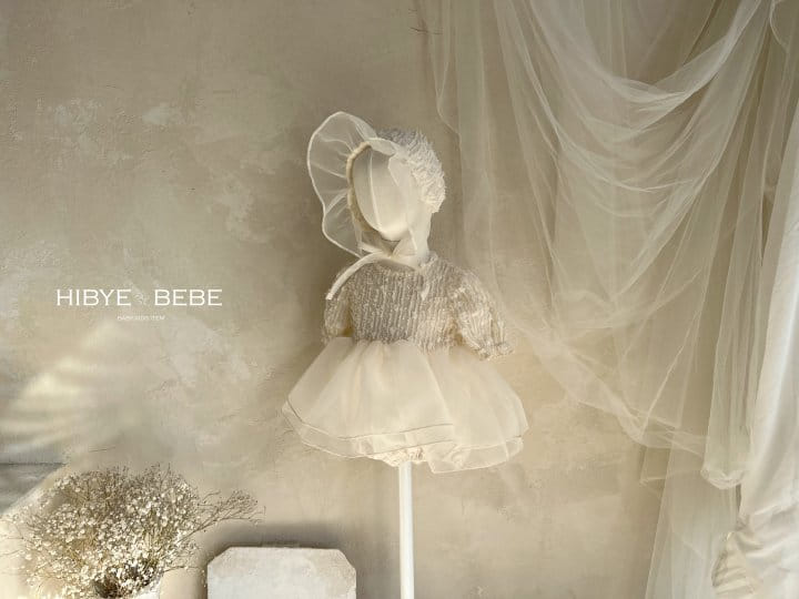 Hi Byebebe - Korean Baby Fashion - #babyoutfit - Bebe Arman One-Piece Body Suit Bonnet Set