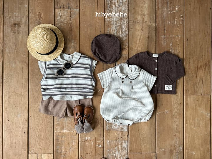 Hi Byebebe - Korean Baby Fashion - #babywear - Bebe Dou ST Knit Vest - 3