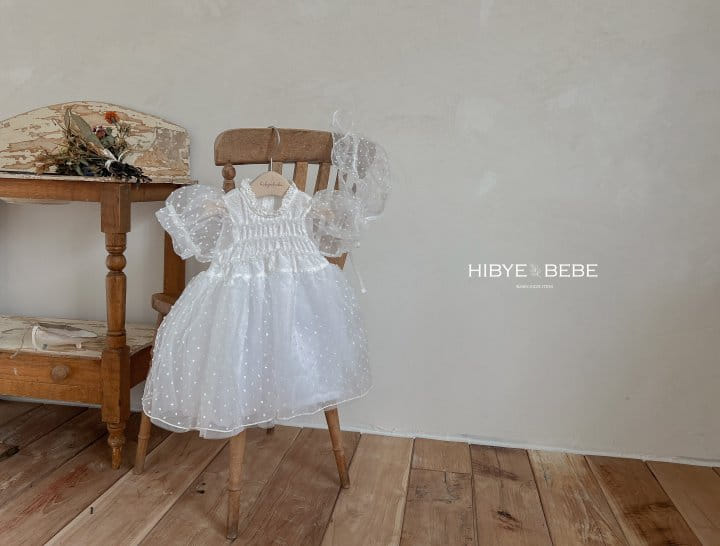 Hi Byebebe - Korean Baby Fashion - #babywear - Bebe Alina Snow Flower One-Piece - 9