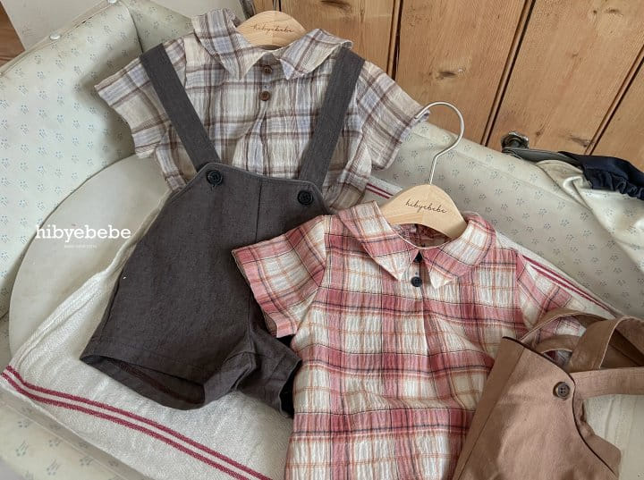 Hi Byebebe - Korean Baby Fashion - #onlinebabyboutique - Bebe Denny Wrinkle Shirt