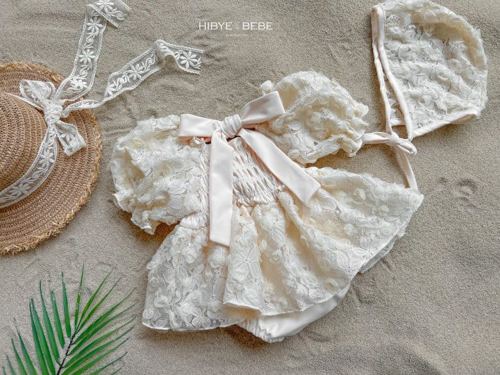 Hi Byebebe - Korean Baby Fashion - #onlinebabyshop - Rose Lace Swim Suit Set - 7