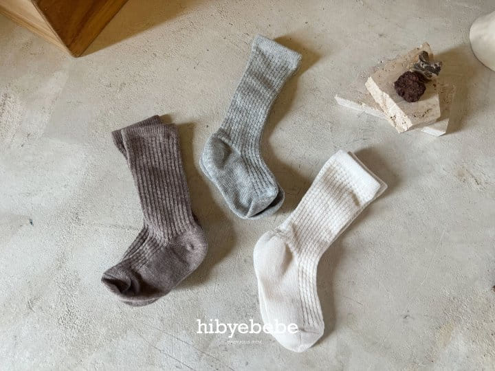 Hi Byebebe - Korean Baby Fashion - #onlinebabyshop - Bebe Daily Summer Knee 3 types Socks - 8