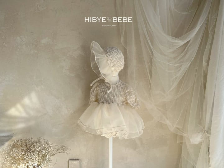 Hi Byebebe - Korean Baby Fashion - #onlinebabyboutique - Bebe Arman One-Piece Body Suit Bonnet Set - 4