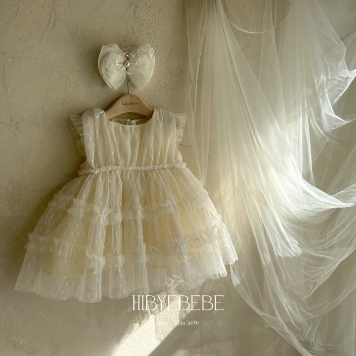 Hi Byebebe - Korean Baby Fashion - #smilingbaby - Bebe Elisha Dot One-Piece