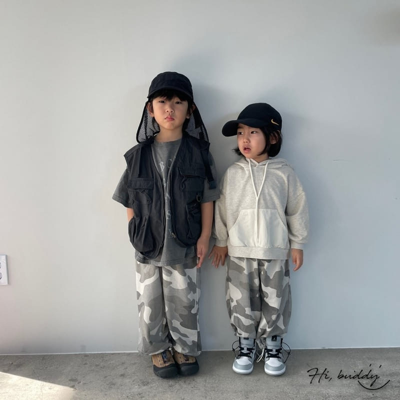 Hi Byebebe - Korean Children Fashion - #childofig - Camo Terry Pants - 7