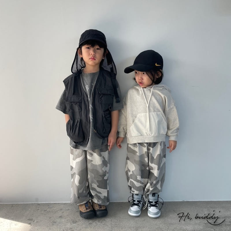 Hi Byebebe - Korean Children Fashion - #childrensboutique - Camo Terry Pants - 8
