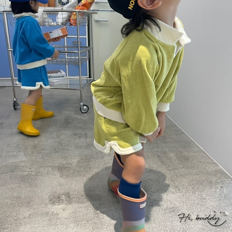 Hi Byebebe - Korean Children Fashion - #childrensboutique - Terry Color Sweatshirt - 11