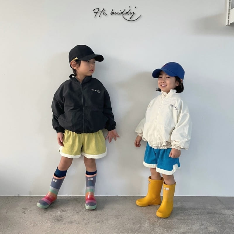Hi Byebebe - Korean Children Fashion - #kidsshorts - Terry Color Pants - 10