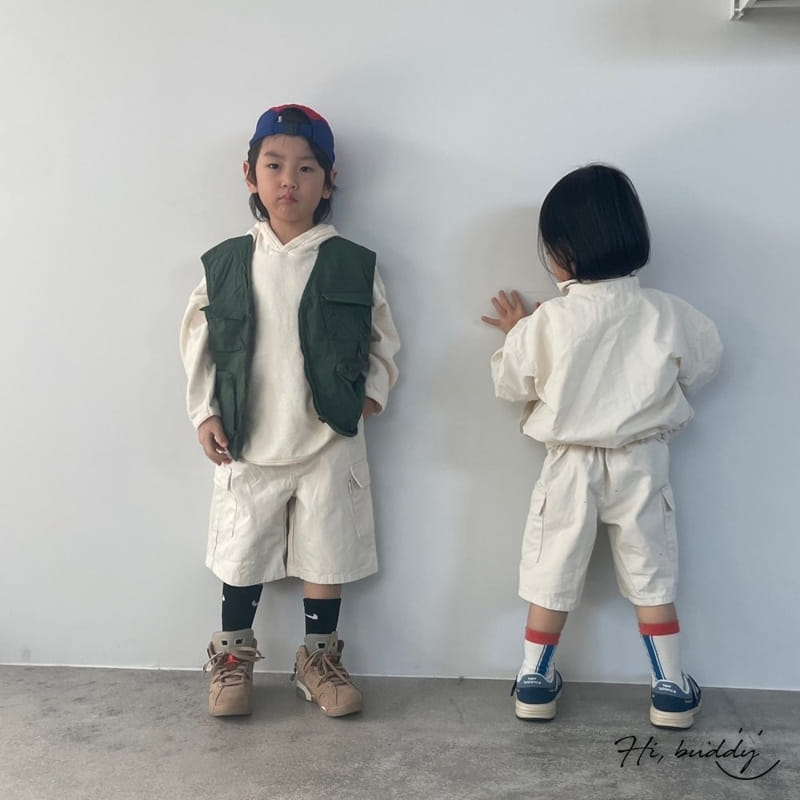Hi Byebebe - Korean Children Fashion - #littlefashionista - Embroidery Hoody Tee - 6
