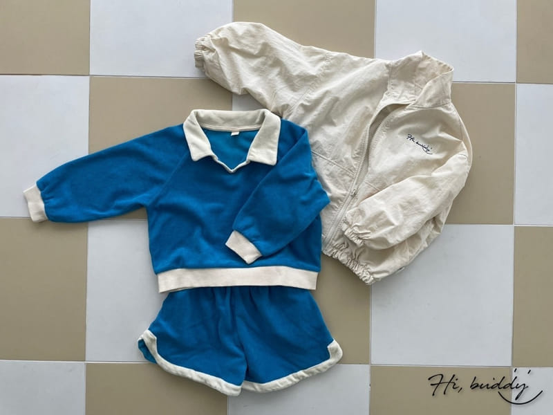 Hi Byebebe - Korean Children Fashion - #littlefashionista - Terry Color Sweatshirt - 4