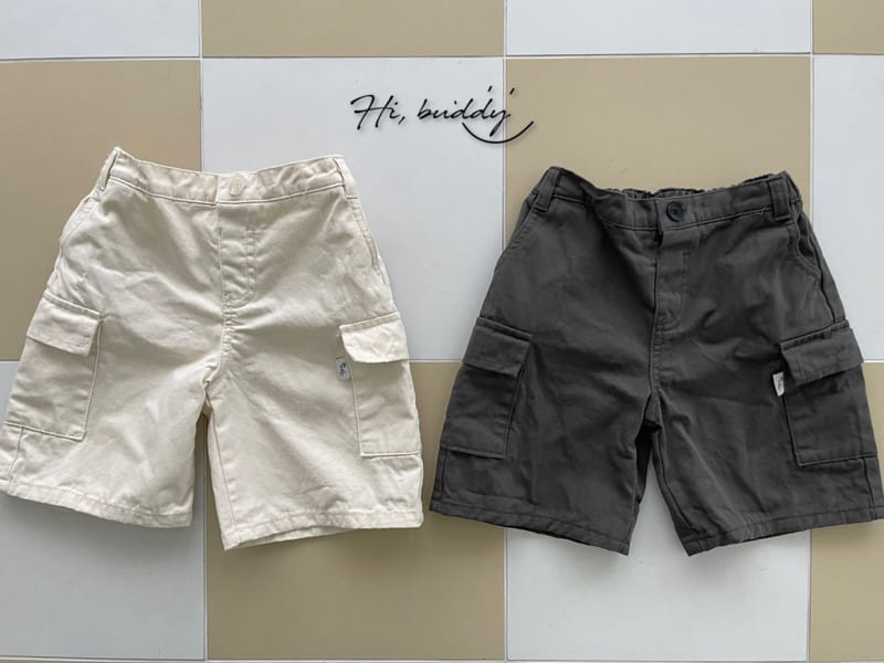 Hi Byebebe - Korean Children Fashion - #minifashionista - Cargo Half Pants