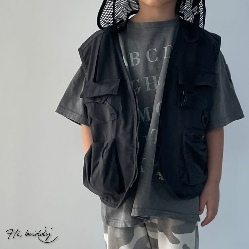 Hi Byebebe - Korean Children Fashion - #minifashionista - Utility Vest - 9