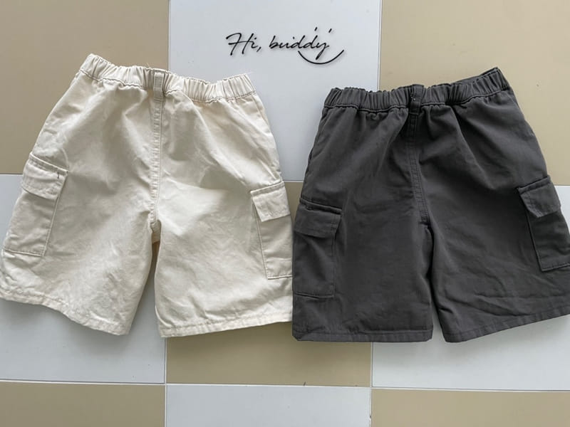 Hi Byebebe - Korean Children Fashion - #todddlerfashion - Cargo Half Pants - 3