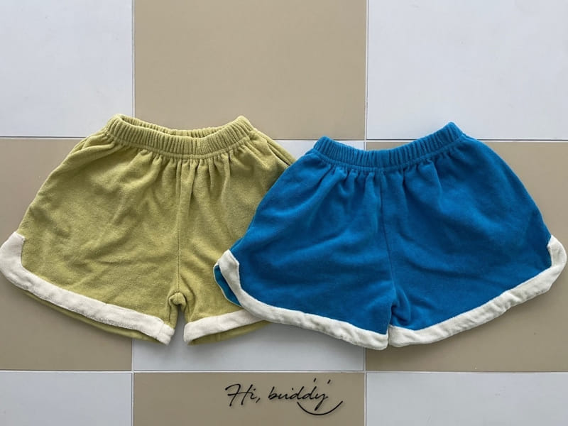 Hi Byebebe - Korean Children Fashion - #todddlerfashion - Terry Color Pants - 2