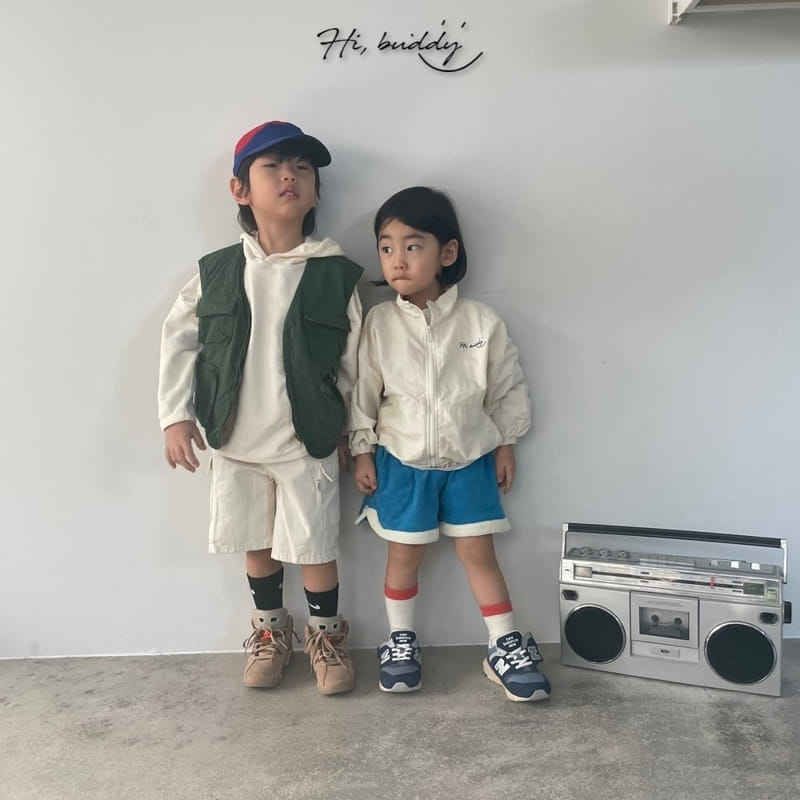 Hi Byebebe - Korean Children Fashion - #todddlerfashion - Embroidery Hoody Tee - 10
