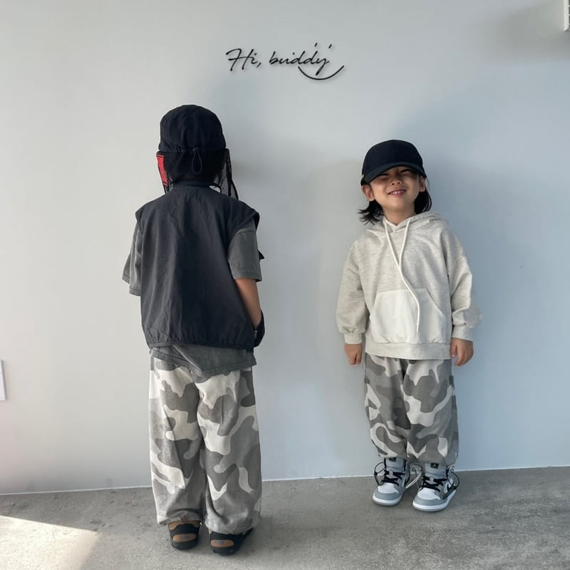 Hi Byebebe - Korean Children Fashion - #toddlerclothing - Camo Terry Pants - 5