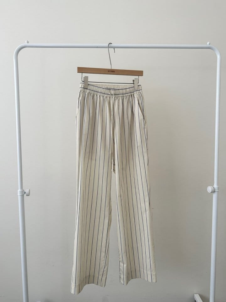 Hiyann - Korean Women Fashion - #momslook - Marine Pants - 2