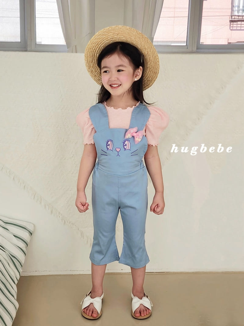 Hug Bebe - Korean Children Fashion - #kidzfashiontrend - Bunny Bunny Jump Suit - 4