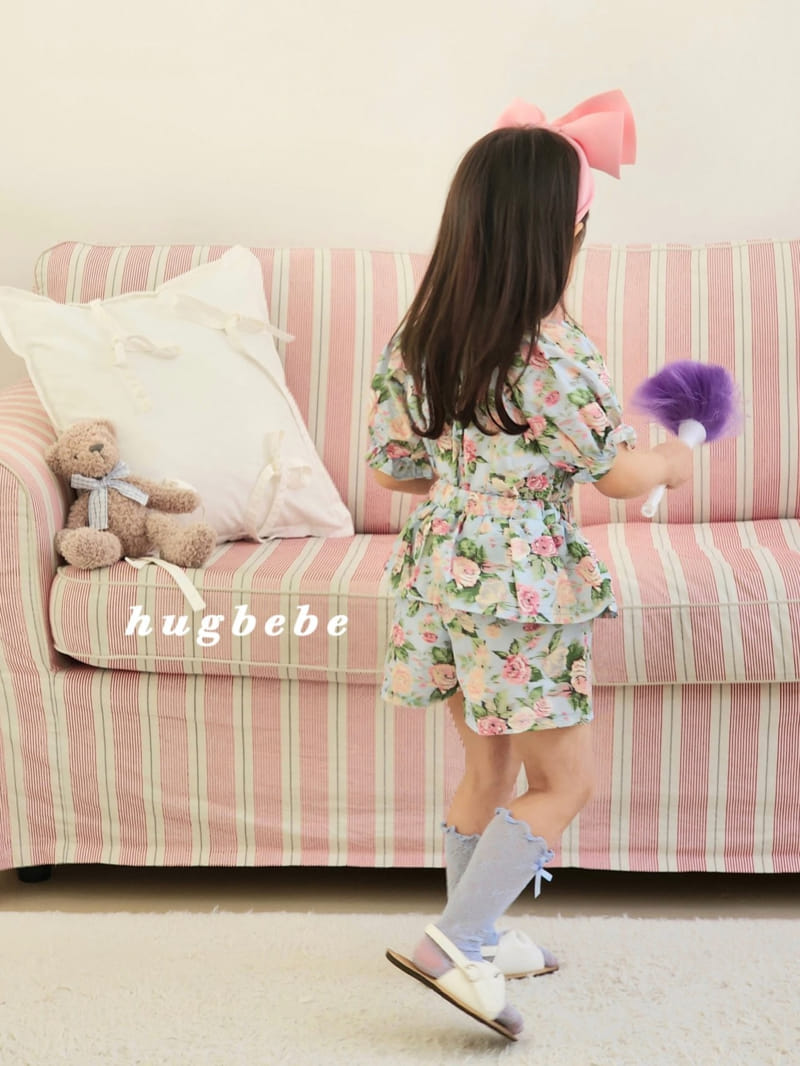 Hug Bebe - Korean Children Fashion - #Kfashion4kids - Floria Top Bottom Set - 5