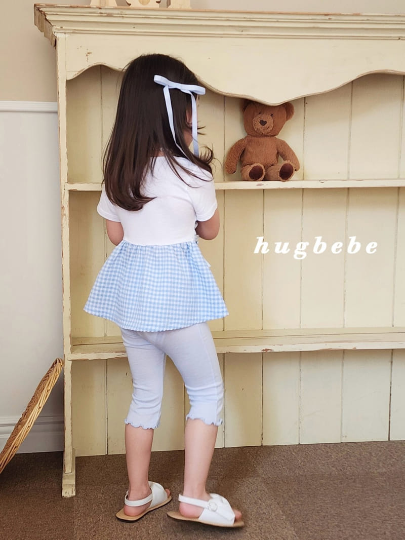 Hug Bebe - Korean Children Fashion - #prettylittlegirls - Ribbon Modal Span Cropped Shorts - 4