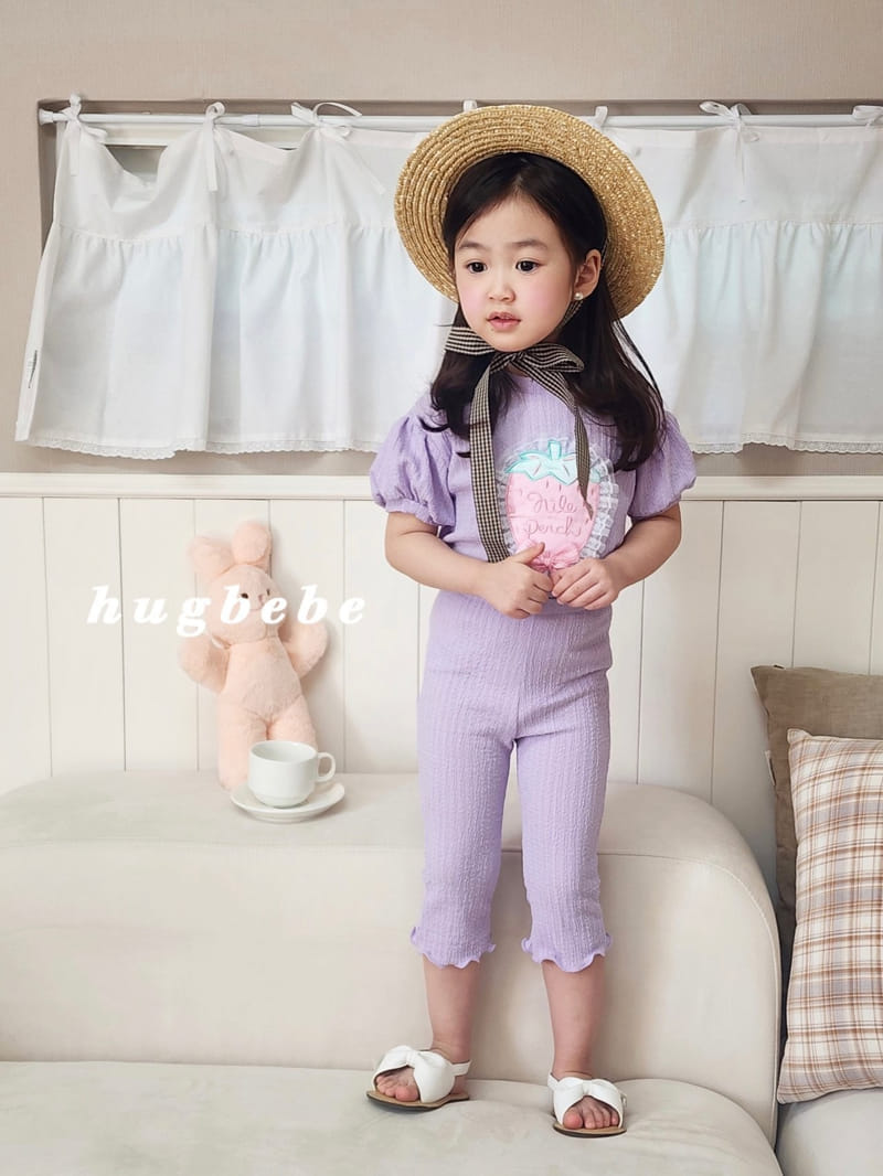 Hug Bebe - Korean Children Fashion - #childrensboutique - Frill Cropped Shorts - 11