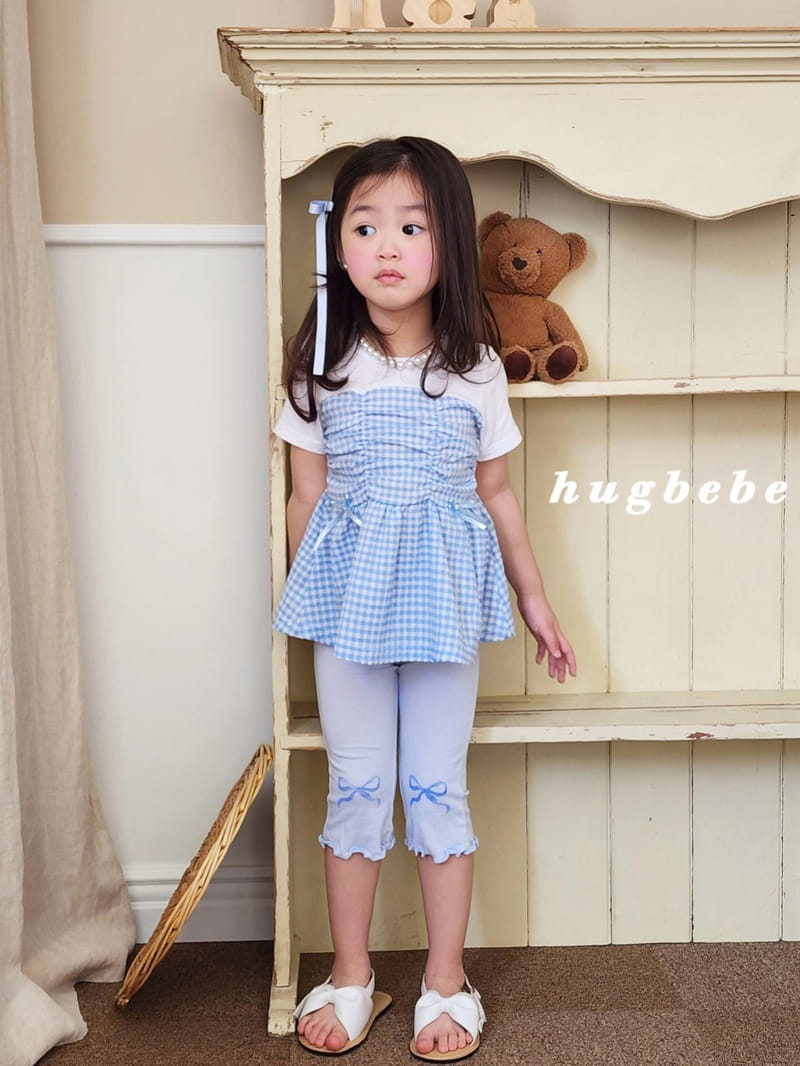 Hug Bebe - Korean Children Fashion - #designkidswear - Ribbon Modal Span Cropped Shorts - 7