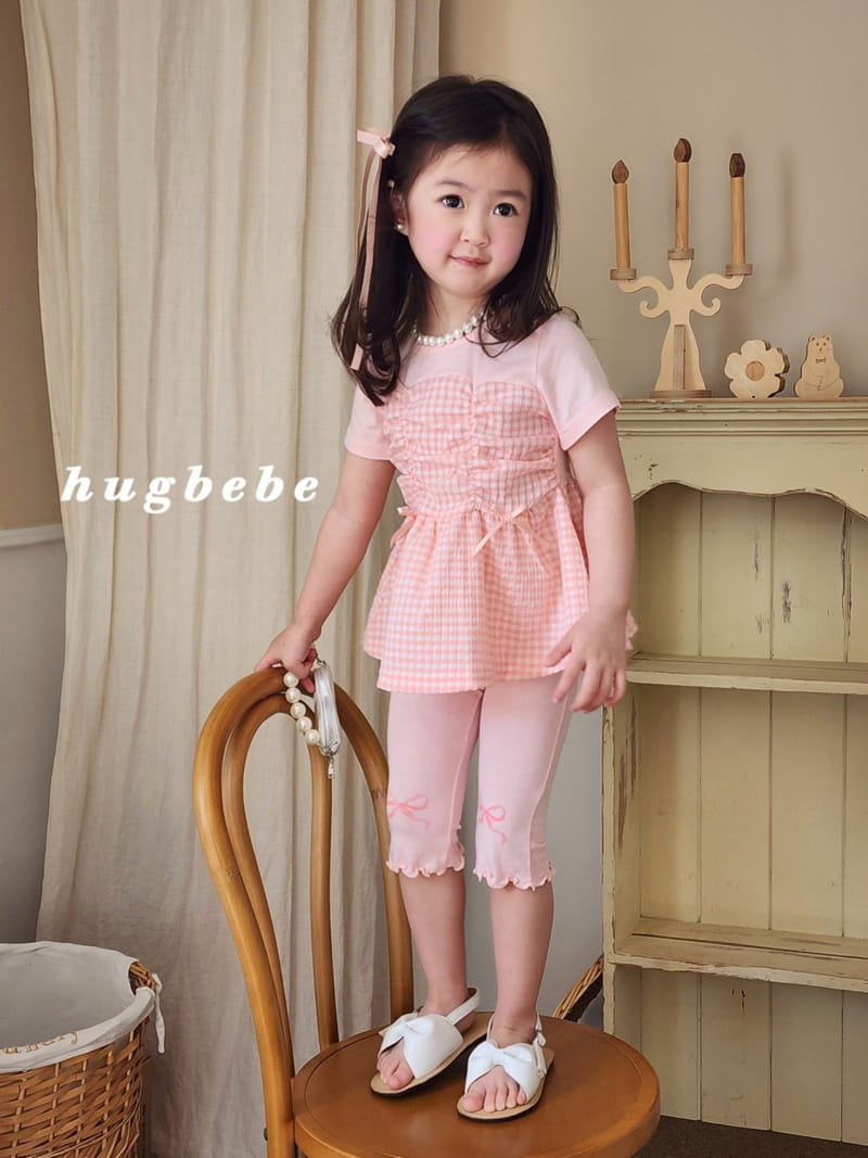 Hug Bebe - Korean Children Fashion - #fashionkids - Ribbon Modal Span Cropped Shorts - 9