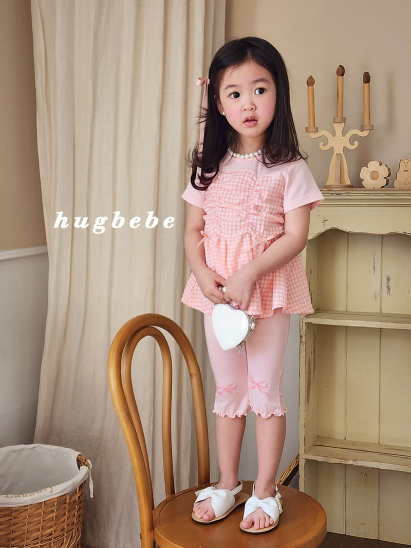 Hug Bebe - Korean Children Fashion - #kidsshorts - Ribbon Modal Span Cropped Shorts - 10