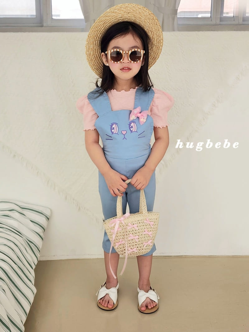 Hug Bebe - Korean Children Fashion - #kidsstore - Bunny Bunny Jump Suit - 2