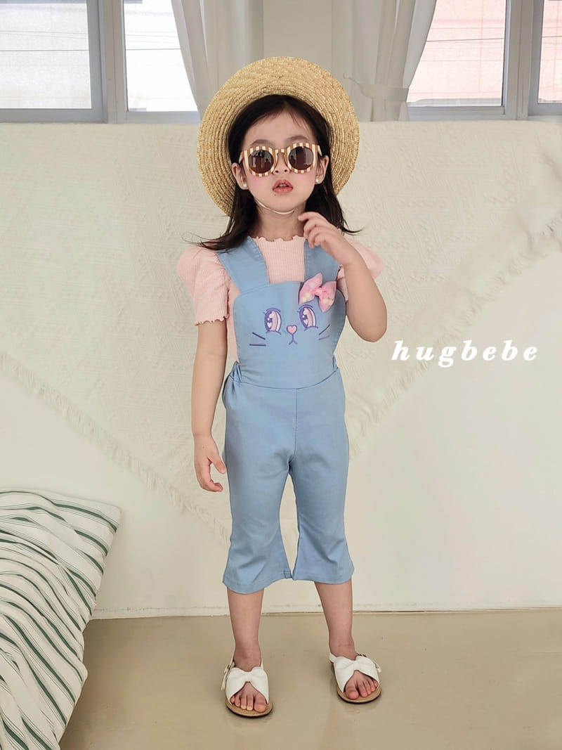 Hug Bebe - Korean Children Fashion - #kidzfashiontrend - Bunny Bunny Jump Suit - 3