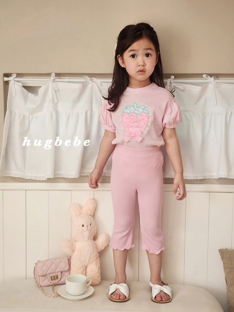 Hug Bebe - Korean Children Fashion - #kidzfashiontrend - Frill Cropped Shorts