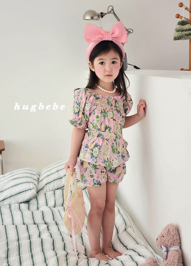 Hug Bebe - Korean Children Fashion - #littlefashionista - Floria Top Bottom Set - 6
