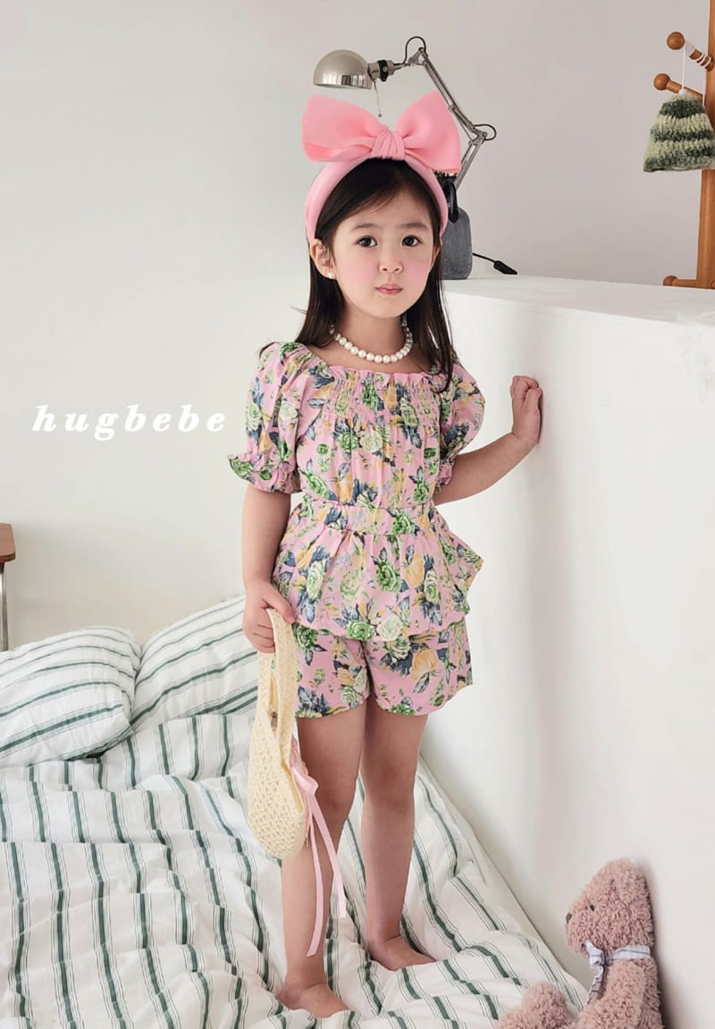 Hug Bebe - Korean Children Fashion - #magicofchildhood - Floria Top Bottom Set - 7