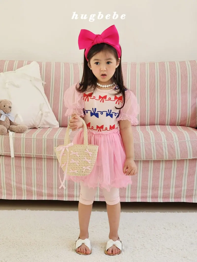 Hug Bebe - Korean Children Fashion - #magicofchildhood - Frill Sha Sha Skirt Leggings - 5