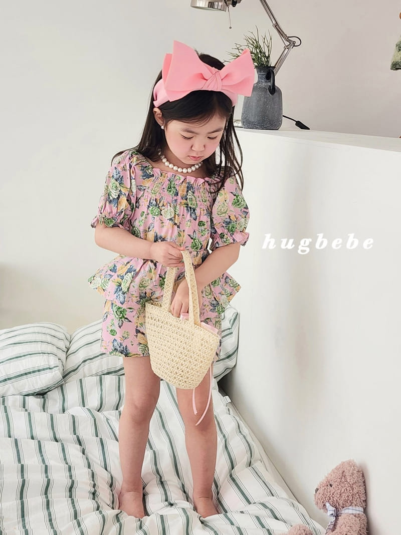 Hug Bebe - Korean Children Fashion - #minifashionista - Floria Top Bottom Set - 8