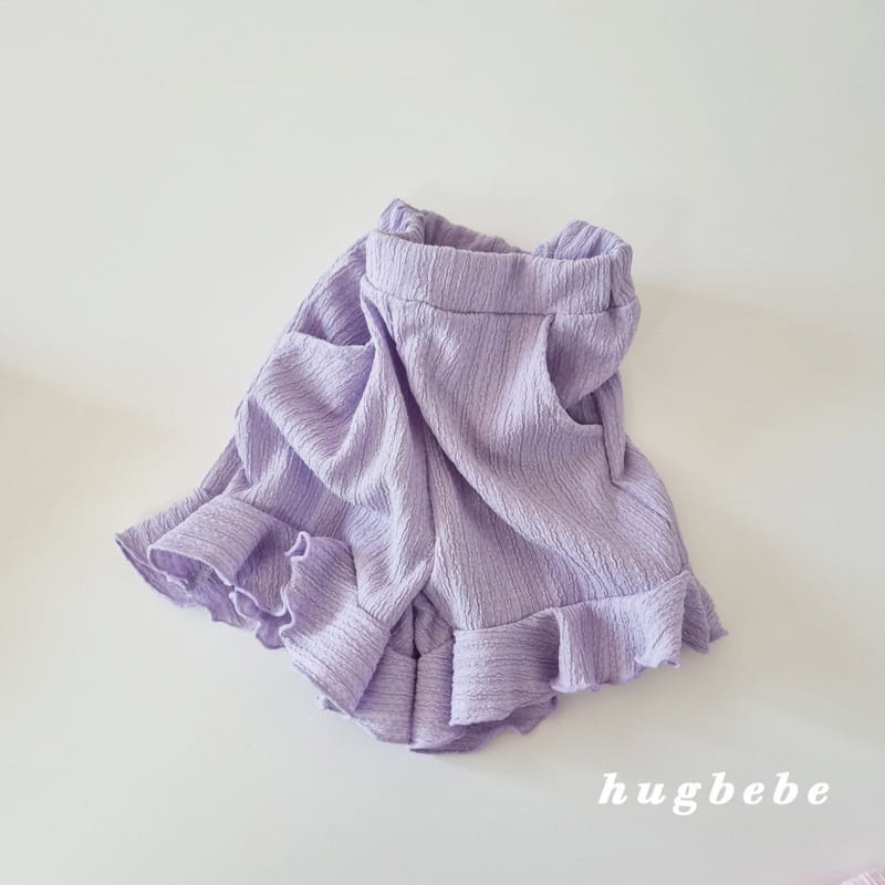 Hug Bebe - Korean Children Fashion - #minifashionista - Frill Short Pants - 7