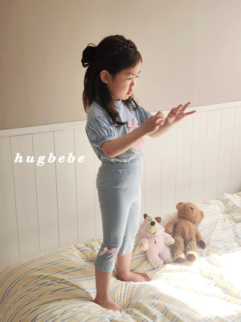 Hug Bebe - Korean Children Fashion - #prettylittlegirls - Ribbon Cherry Puff Tee - 11