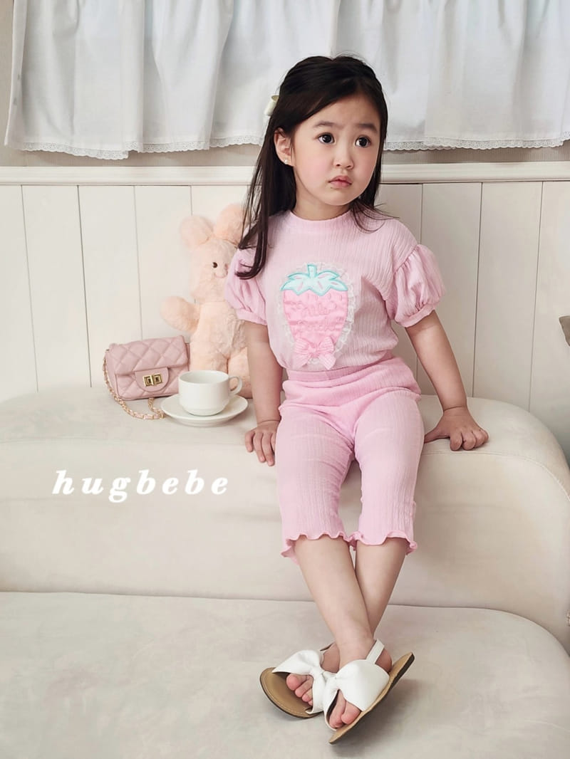 Hug Bebe - Korean Children Fashion - #toddlerclothing - Frill Cropped Shorts - 8