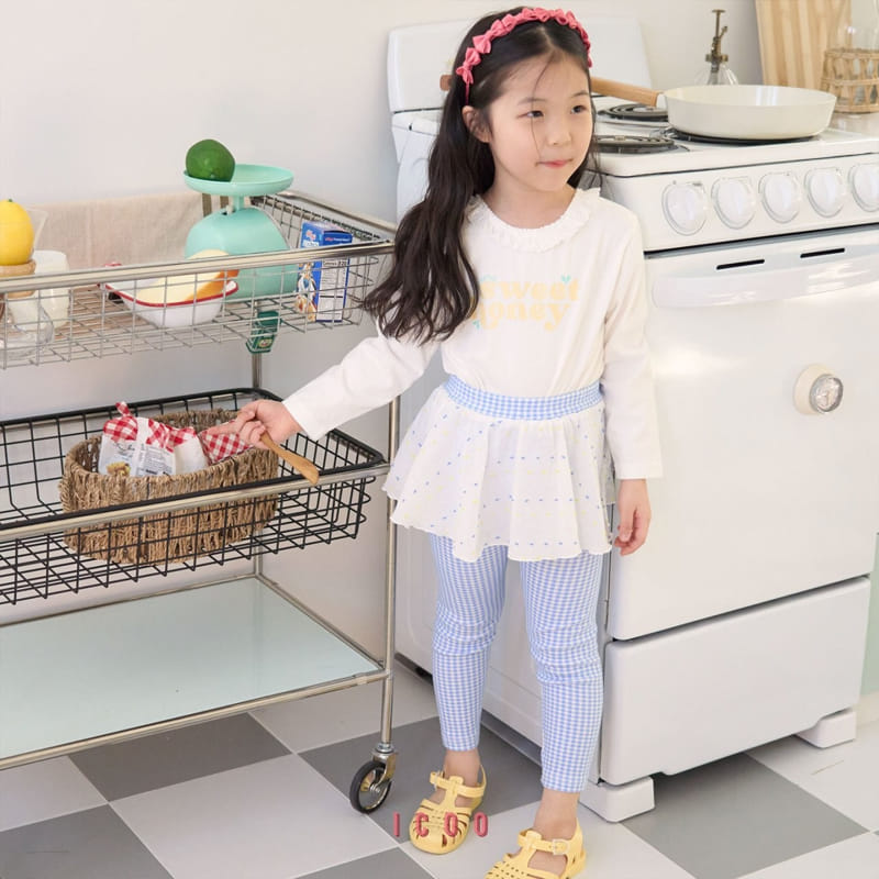Icoo - Korean Children Fashion - #childofig - Honey Lace Tee - 6