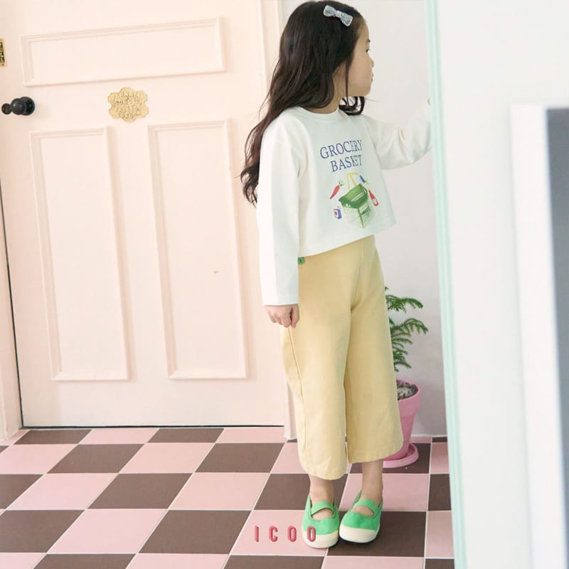 Icoo - Korean Children Fashion - #childrensboutique - Basket Tee - 5