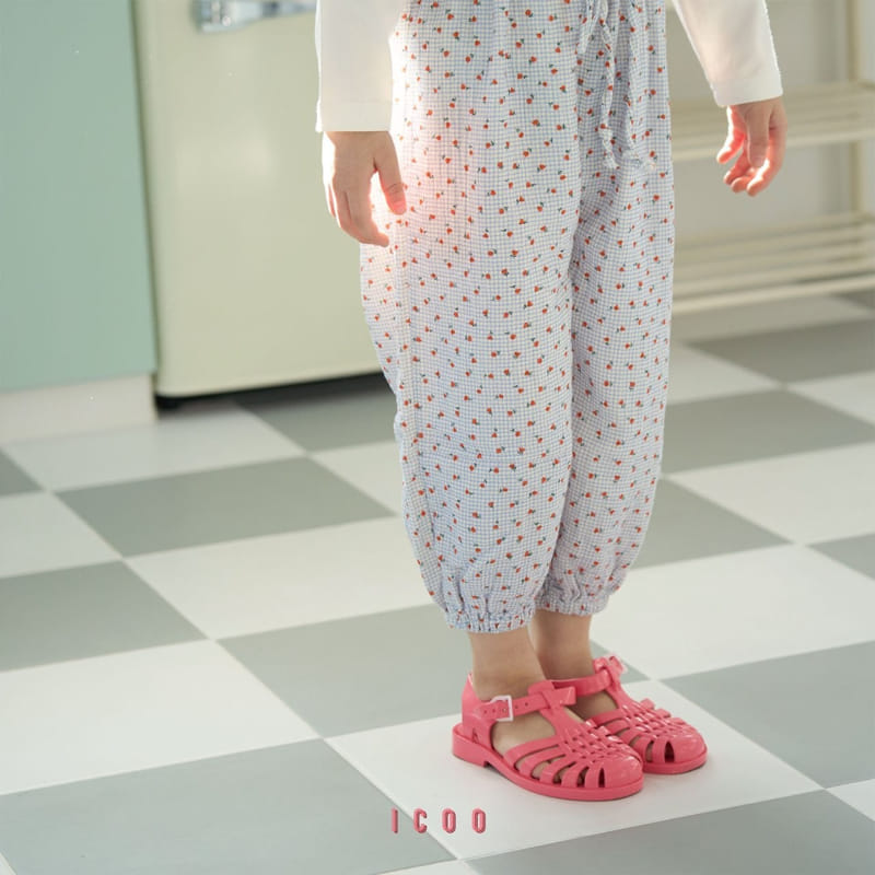 Icoo - Korean Children Fashion - #discoveringself - Tulip Check Overalls  - 10