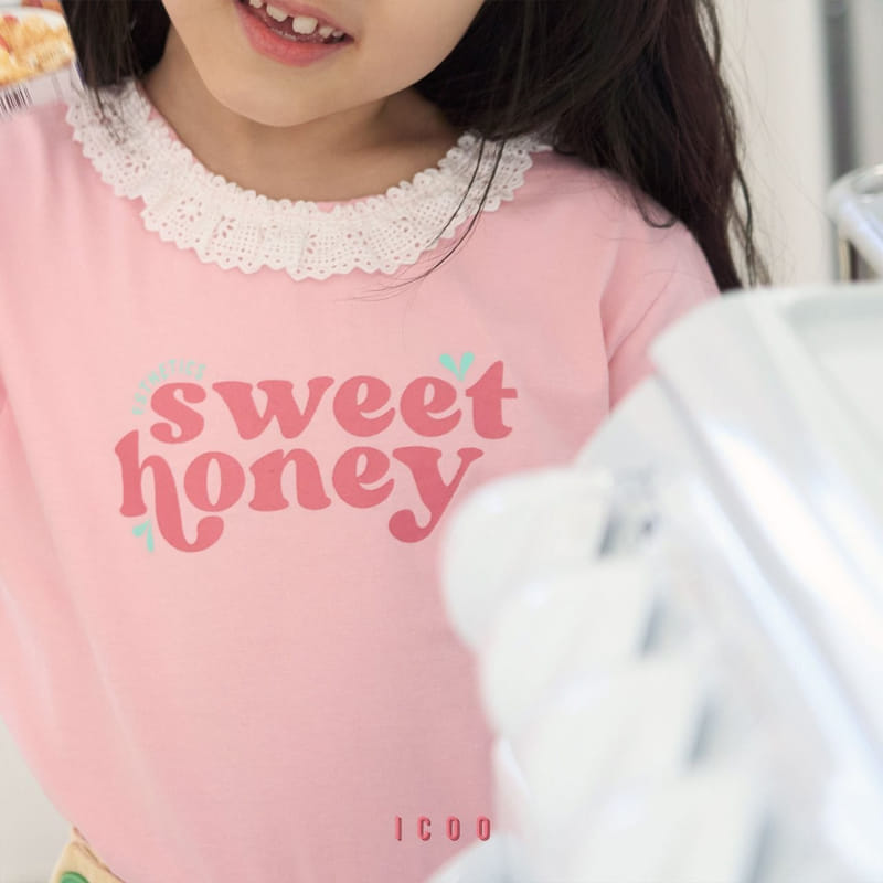 Icoo - Korean Children Fashion - #discoveringself - Honey Lace Tee - 9
