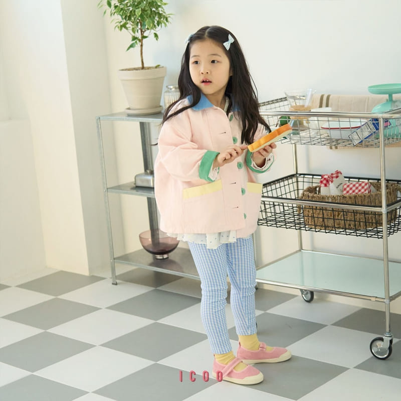 Icoo - Korean Children Fashion - #kidsshorts - Saint Color Jacket - 2