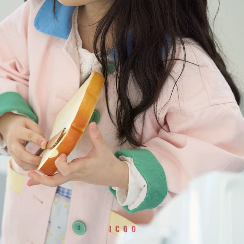 Icoo - Korean Children Fashion - #littlefashionista - Saint Color Jacket - 6