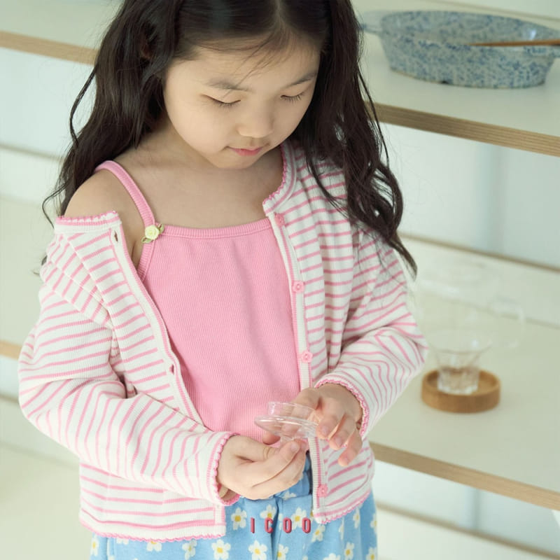 Icoo - Korean Children Fashion - #magicofchildhood - Pin Coat Cardigan - 6