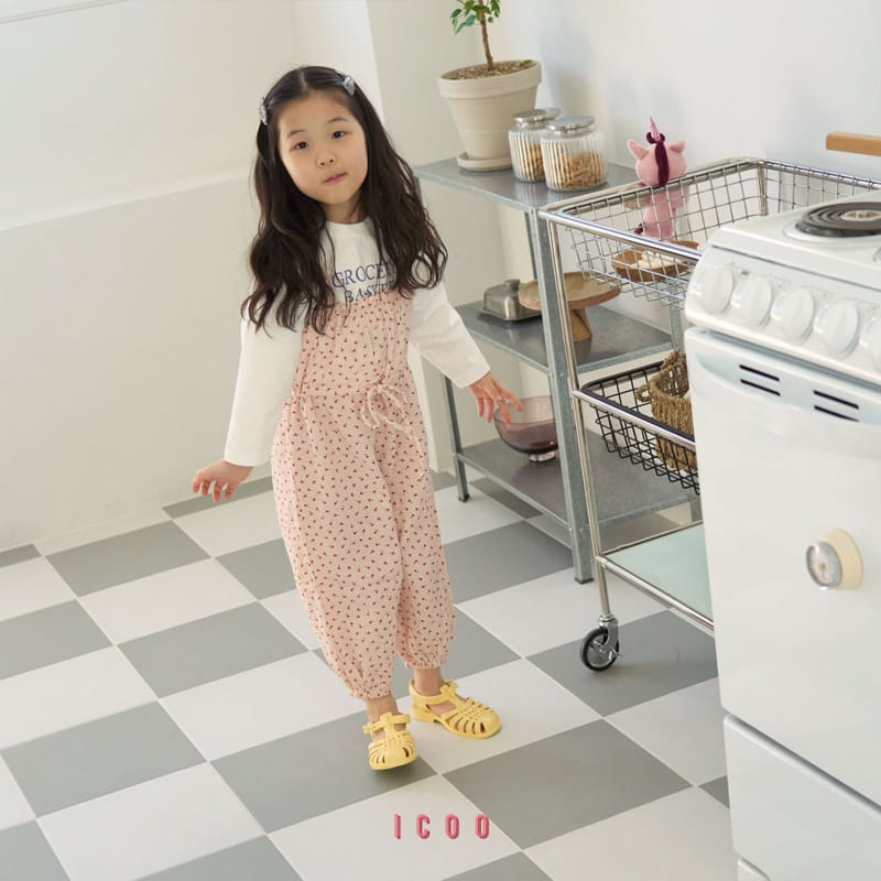 Icoo - Korean Children Fashion - #magicofchildhood - Tulip Check Overalls 