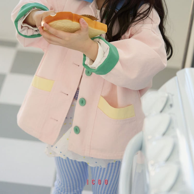 Icoo - Korean Children Fashion - #minifashionista - Saint Color Jacket - 8