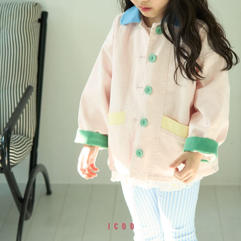 Icoo - Korean Children Fashion - #todddlerfashion - Saint Color Jacket - 10